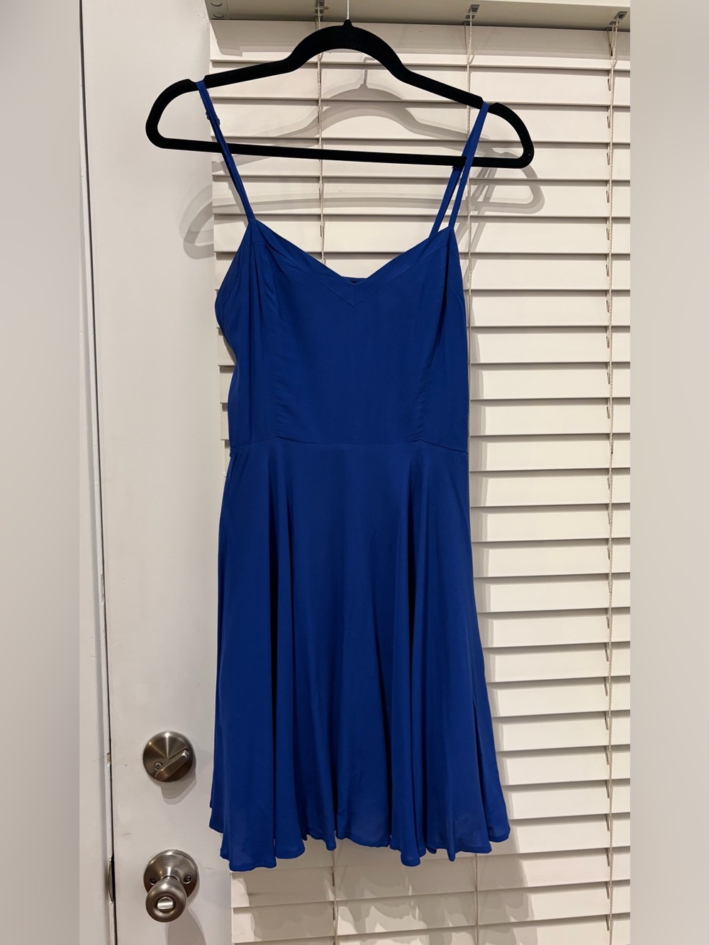 Talula Lipinski Fit and Flare Mini Dress in Blue